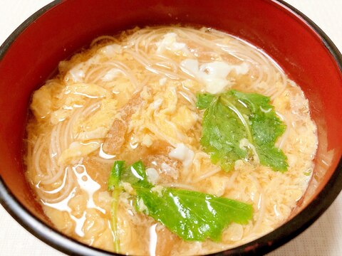 鍋ひとつで10分!胃に優しいにゅうめん